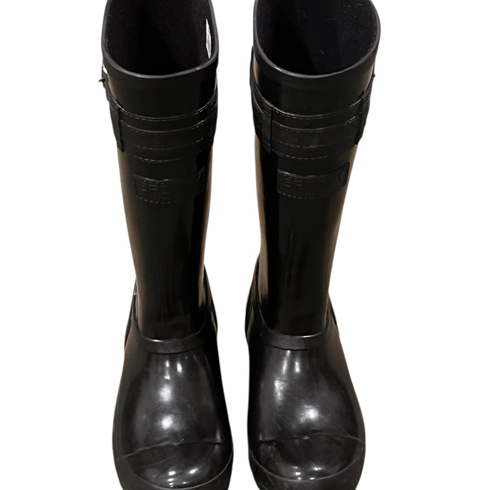 Sperry Women's Black Rain Boots, Size 5